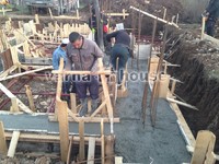 
Изливане на бетон за фундамент